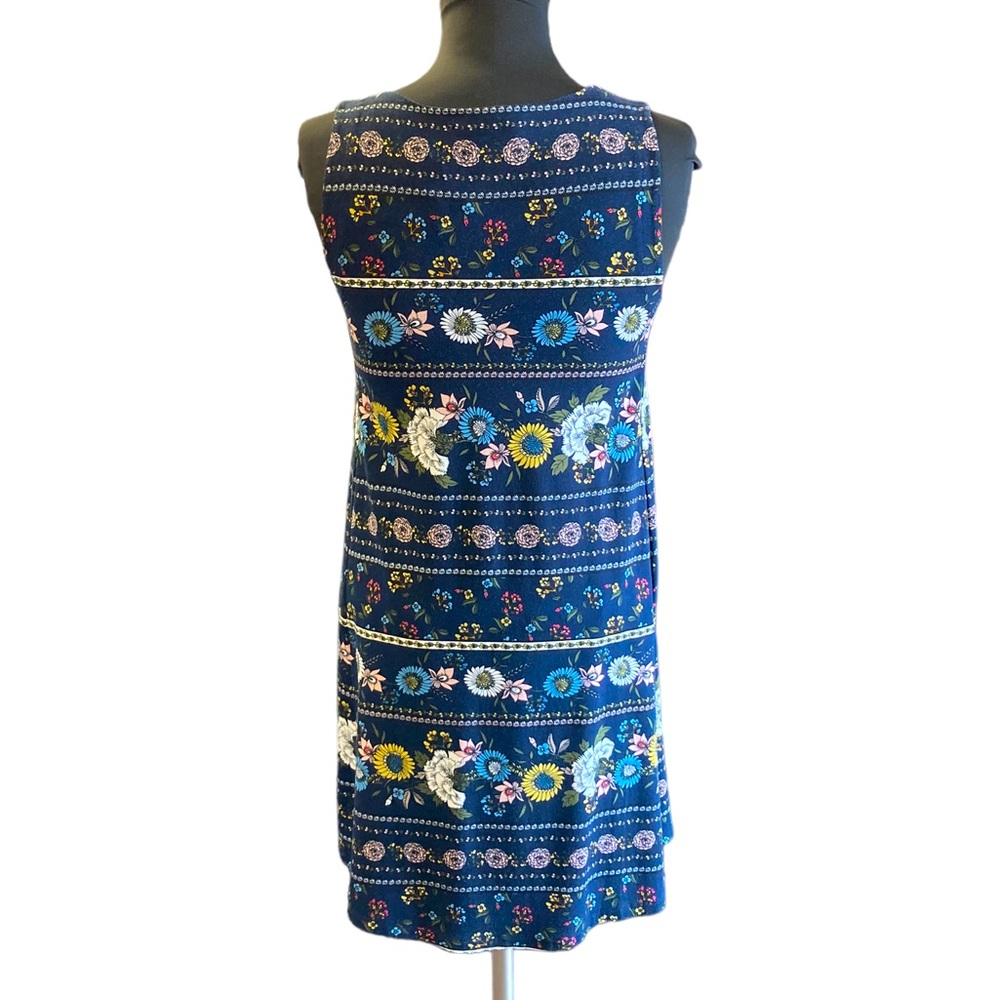 Loft Floral Petite Sleeveless Dress - Picture 2 of 6